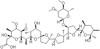 Maduramicin molecular structure (CAS 61991-54-6)