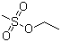 结构式 CAS# 62-50-0, 甲磺酸乙酯