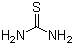 structure of CAS# 62-56-6, Thiourea;Thiocarbamide