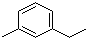 1-乙基-3-甲基苯分子结构 (CAS 620-14-4)
