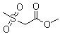 structure of CAS# 62020-09-1, Methyl (methylsulfonyl)acetate;Methyl 2-(methylsulfonyl)acetate