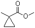 Methyl 1-methylcyclopropane-1-carboxylate molecular structure (CAS 6206-25-3)