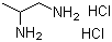 1,2-丙二胺二盐酸盐分子结构 (CAS 62063-19-8)