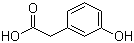 3-Hydroxyphenylacetic acid molecular structure (CAS 621-37-4)