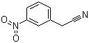 structure of CAS# 621-50-1, 3-Nitrophenylacetonitrile