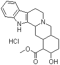 Rauwolscine hydrochloride molecular structure (CAS 6211-32-1)