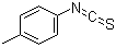 对甲苯异硫氰酸酯分子结构 (CAS 622-59-3)