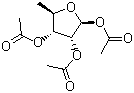 1,2,3-Triacetyl-5-deoxy-D-ribose molecular structure (CAS 62211-93-2)