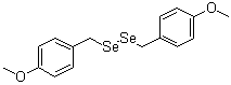Bis[(4-methoxyphenyl)methyl] diselenide molecular structure (CAS 62212-22-0)