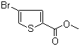 结构式 CAS# 62224-16-2, 4-溴噻吩-2-甲酸甲酯