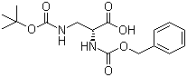 N-Cbz-N'-Boc-D-2,3-diaminopropionic acid molecular structure (CAS 62234-36-0)