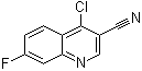 4-Chloro-7-fluoroquinoline-3-carbonitrile molecular structure (CAS 622369-70-4)