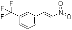 结构式 CAS# 62248-94-6, 1-(3-三氟甲基苯基)-2-硝基乙烯; 3-三氟甲基-beta-硝基苯乙烯