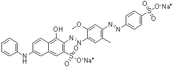 Direct Violet 9 molecular structure (CAS 6227-14-1)