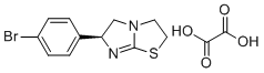 (-)-p-Bromotetramisole oxalate molecular structure (CAS 62284-79-1)