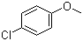 结构式 CAS# 623-12-1, 4-氯苯甲醚; 对氯苯甲醚
