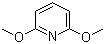 2,6-Dimethoxypyridine molecular structure (CAS 6231-18-1)