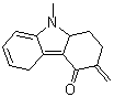 1,2,3,5,9,9a-Hexahydro-9-methyl-3-methylene-4H-carbazol-4-one molecular structure (CAS 623545-59-5)