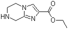 5,6,7,8-四氢咪唑并[1,2-a]吡嗪-2-甲酸乙酯分子结构 (CAS 623906-17-2)