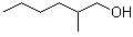 结构式 CAS# 624-22-6, 2-甲基己醇
