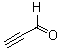 2-丙炔醛分子结构 (CAS 624-67-9)