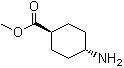structure of CAS# 62456-15-9, trans-4-Aminocyclohexanecarboxylic acid methyl ester;Methyl trans-4-aminocyclohexanecarboxylate