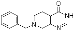 结构式 CAS# 62458-96-2, 7-苄基-5,6,7,8-四氢吡啶并[3,4-d]嘧啶-4(3H)-酮