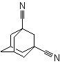 金刚烷-1,3-二甲腈分子结构 (CAS 62472-38-2)
