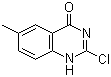 structure of CAS# 62484-42-8, 2-Chloro-6-methyl-4(1H)-quinazolinone;2-Chloro-6-methyl-4(3H)-quinazolinone