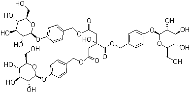 Parishin molecular structure (CAS 62499-28-9)