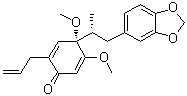 异二氢风藤奎醇 B分子结构 (CAS 62499-71-2)