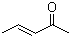 3-Penten-2-one molecular structure (CAS 625-33-2)