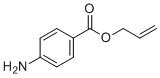Prop-2-en-1-yl 4-aminobenzoate molecular structure (CAS 62507-78-2)