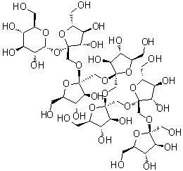 1-Kestoheptaose molecular structure (CAS 62512-20-3)