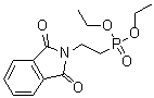 [2-(1,3-二氢-1,3-二氧代-2H-异吲哚-2-基)乙基]膦酸二乙酯分子结构 (CAS 62514-90-3)