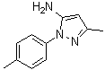 5-氨基-3-甲基-1-(4-甲基苯基)吡唑分子结构 (CAS 62535-60-8)