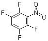 structure of CAS# 6257-03-0, 2,3,5,6-Tetrafluoronitrobenzene;1,2,4,5-Tetrafluoro-3-nitrobenzene