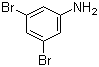 结构式 CAS# 626-40-4, 3,5-二溴苯胺