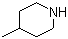 4-Methylpiperidine molecular structure (CAS 626-58-4)