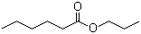 己酸丙酯分子结构 (CAS 626-77-7)
