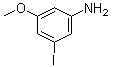 3-Iodo-5-methoxyaniline molecular structure (CAS 62605-98-5)