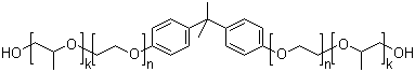 structure of CAS# 62611-29-4, Ethoxylated-propoxylated Bisphenol A