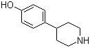 4-Piperidin-4-ylphenol molecular structure (CAS 62614-84-0)