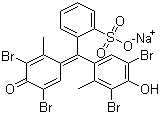 Bromocresol Green molecular structure (CAS 62625-32-5)