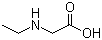 N-乙基甘氨酸分子结构 (CAS 627-01-0)