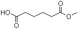 Monomethyl adipate molecular structure (CAS 627-91-8)