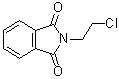 结构式 CAS# 6270-06-0, 2-(2-氯乙基)-1H-异吲哚-1,3(2H)-二酮