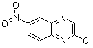 structure of CAS# 6272-25-9, 2-Chloro-6-nitroquinoxaline;6-Nitro-2-chloroquinoxaline; NSC 37404