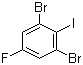 1,3-Dibromo-5-fluoro-2-iodobenzene molecular structure (CAS 62720-29-0)