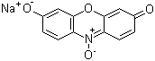 结构式 CAS# 62758-13-8, 刃天青钠; 天兰化钠; 树脂天青